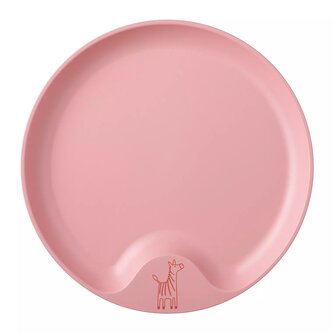 Dětský talíř Mio Deep Pink