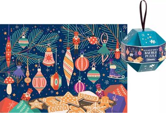 GIBSONS Puzzle v baňce Cukroví a ozdoby 200 dílků