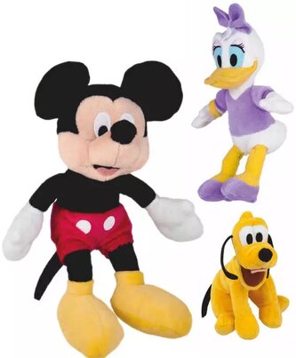DINO PLYŠ Mickey Mouse a přátelé 20cm 4 druhy