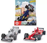 DICKIE Auto formule natahovací na šňůrku 14cm závodnička 3 barvy plast