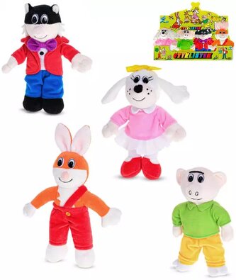 PLYŠ Postavička stojící Čtyřlístek 16cm 4 druhy - 1 KS