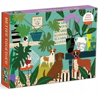 GALISON Puzzle Lépe spolu 1000 dílků