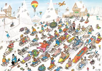 Puzzle JvH Z kopce 2000 dílků