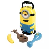 Kufřík ve tvaru Stuarta s herním příslušenstvím - Mimoni