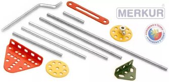 MERKUR ND104 hřídelky a kola Náhradní díl