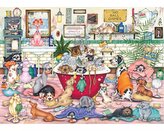 GIBSONS Puzzle Bertova večerní koupel XL 500 dílků