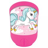 Noční světlo na stůl nebo na zeď Jednorožec