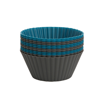 SADA 6 SILIKONOVÝCH FOREM NA CUPCAKE 7X3.5CM