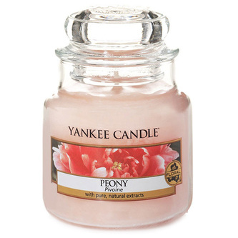 Yankee Candle Vonná svíčka Classic malá Pivoňka (Peony) 104 g unisex