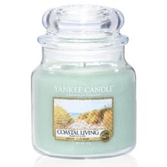 Yankee Candle Vonná svíčka Classic střední Život na pobřeží (Coastal Living) 411 g unisex