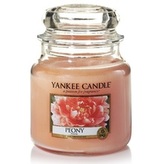 Yankee Candle Aromatická svíčka Classic střední Pivoňka (Peony) 411 g unisex