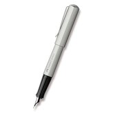 Faber-Castell Hexo Silver Matt plnicí pero hrot M