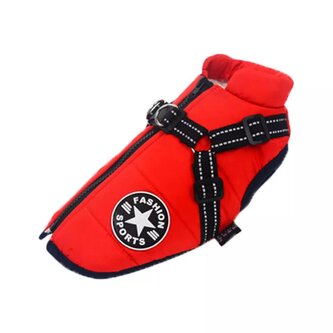 Zimní kombinéza Fashion Sports M Červená