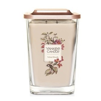 Yankee Candle Aromatická svíčka střední hranatá Velvet Woods 347 g unisex