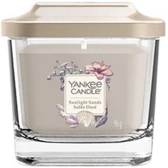 Yankee Candle Aromatická svíčka velká hranatá Sunlight Sands 552 g unisex