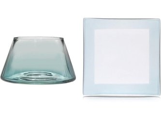 Yankee Candle Stínítko Ombre + malý talíř Savoy unisex