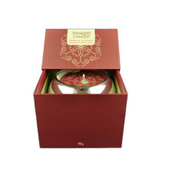 Yankee Candle Dárkový box se svíčkou Sparkling Cinnamon 198 g unisex