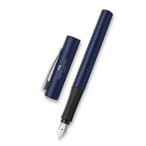 Plnicí pero Faber-Castell Grip 2011 hrot F, výběr barev modrá
