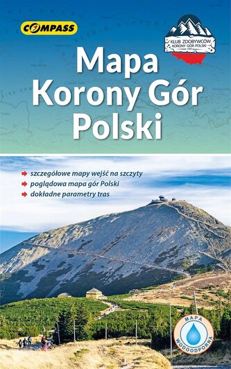 Mapa - Korona Gór Polski Mapa - Korona Gór Polski
