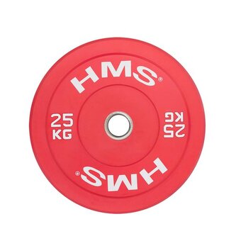 Barevný bumper kotouč HMS CBR 25 kg Barevný bumper kotouč HMS CBR 25 kg