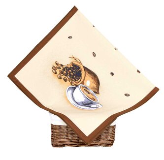 Forbyt, Bavlněná utěrka, Káva, hnědá