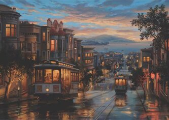 ANATOLIAN Puzzle Tramvajové nebe 1500 dílků