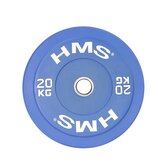 Barevný bumper kotouč HMS CBR 20 kg