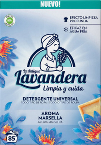 Levandera marseilské mýdlo prací prášek 4,675 kg, 85 dávek