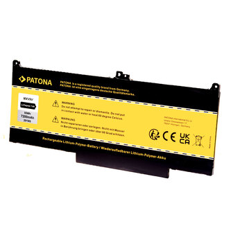 Aku DELL Latitude 13 5300/7300 7200mAh Li-Pol 7,6V MXV9V