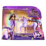 Unicorn academy světelný jednorožec a figurka 11 cm Sophia & Wildstar