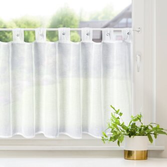 Dekorační krátká vitrážová záclona do kuchyně NEILA 90x150 cm MyBestHome