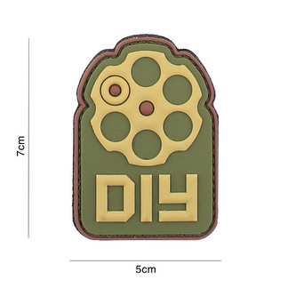 Gumová nášivka 101 Inc Do It Yourself - multicam