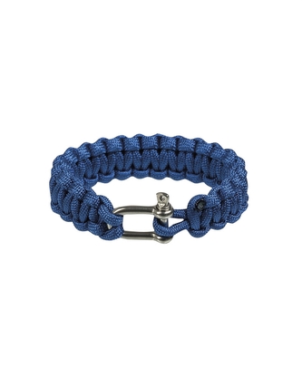 Náramek Para 15 mm se sponou - modrý, L