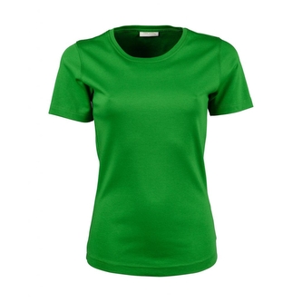 Triko dámské Tee Jays Interlock - světle zelené, 3XL