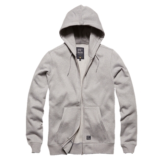 Mikina Vintage Industries Redstone - světle šedá, M