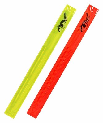 Pásek reflexní Compass Roller 30 cm 2 ks (žlutý, oranžový)