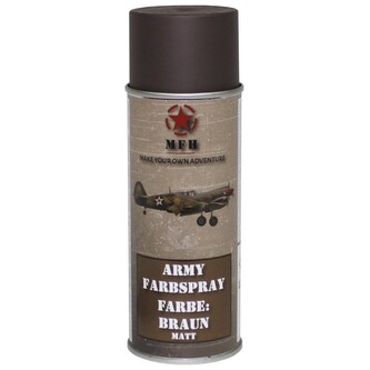 Barva ve spreji Max Army 400 ml - hnědá