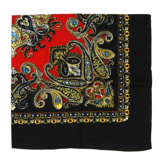 Šátek bandana Fosco German - černý