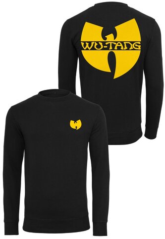 Mikina Wu-Wear Front-Back Crewneck - černá, S