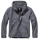 Bunda Brandit Windbreaker Frontzip - antracitová, L