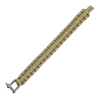 Náramek Paracord 101 Inc Para Iron 9 - béžový