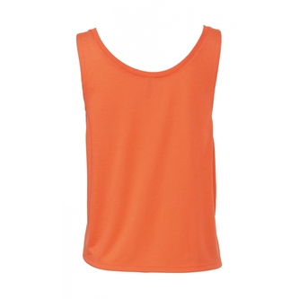 Tílko Bella Boxy Tank - oranžové, L