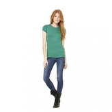 Tričko Bella Round Neck - zelené, M