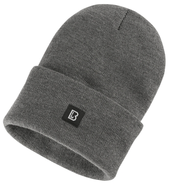 Čepice zimní Brandit Watch Cap Rack - šedá