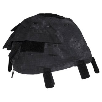Potah na přilbu s kapsami MFH - HDT-camo LE