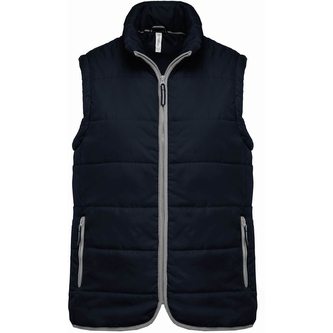 Pánská prošívaná vesta Kariban Quilted Bodywarmer - navy, 4XL