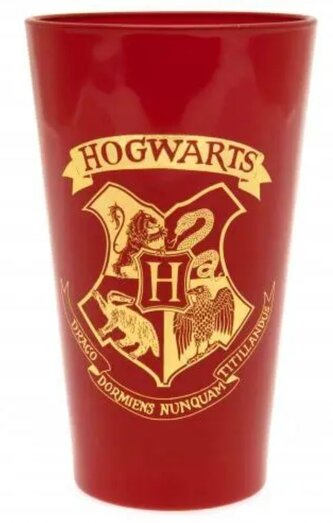 Sklenice Harry Potter: Bradavický znak (objem 400 ml)