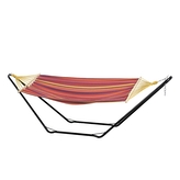Houpací síť se stojanem Amazonas Beach Set - barevná