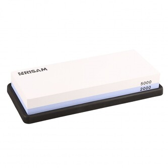 Brusný kámen Risam RW252-B zrnitost 5000 + 2000 - šedý-modrý