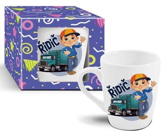 hrnek 300ml ŘIDIČ, dětský, DB, keramika